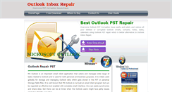 Desktop Screenshot of outlookinboxrepair.info